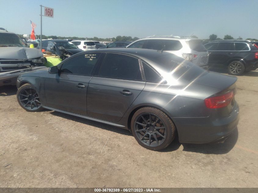 2015 AUDI S4 PREMIUM PLUS WAUBGAFL6FA044077