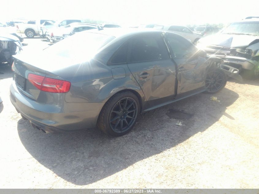 2015 AUDI S4 PREMIUM PLUS WAUBGAFL6FA044077
