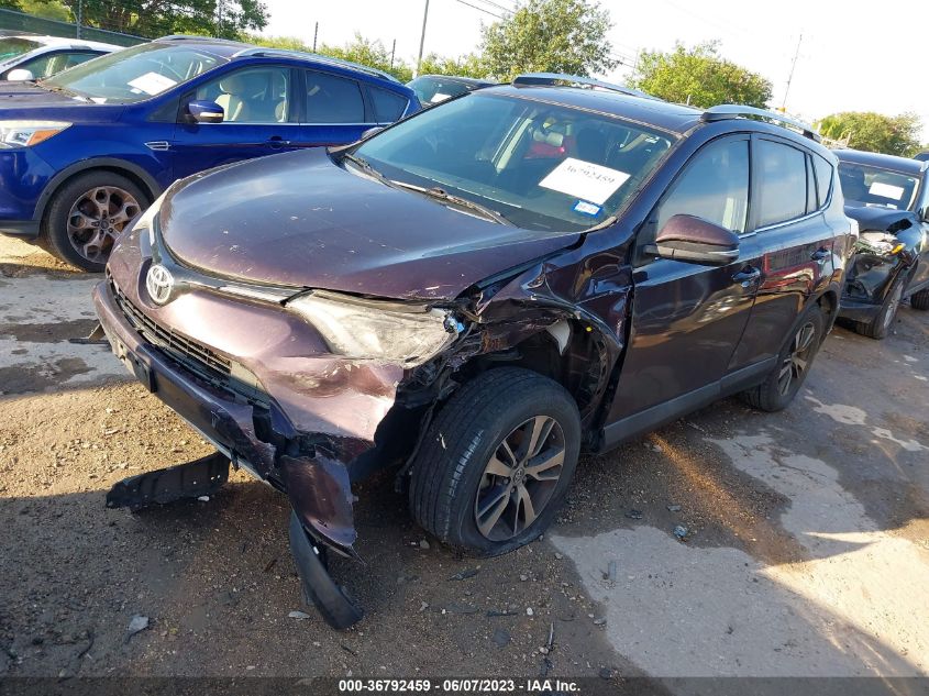 2016 TOYOTA RAV4 XLE - 2T3WFREV2GW288210