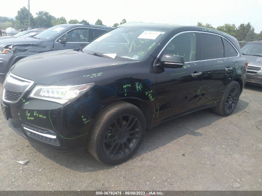 2014 ACURA MDX - 5FRYD4H28EB012103