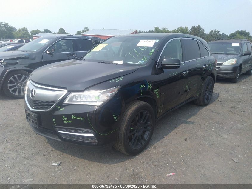 2014 ACURA MDX - 5FRYD4H28EB012103