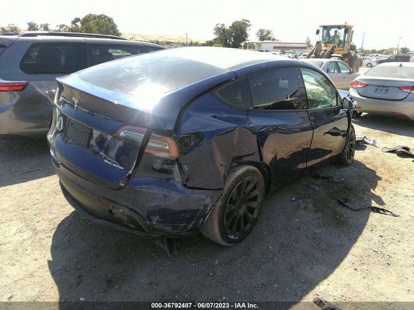 VIN 7SAYGDEE6PF780417 2023 TESLA MODEL Y LONG RANGE