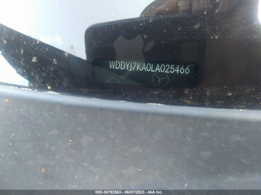 2020 MERCEDES-BENZ AMG GT AMG GT R - WDDYJ7KA0LA025466