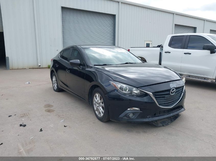 2015 MAZDA MAZDA3 I TOURING - JM1BM1V74F1249090