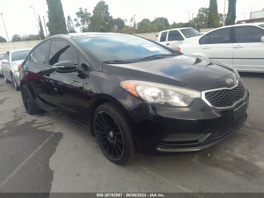 2015 KIA FORTE LX - KNAFX4A68F5387597
