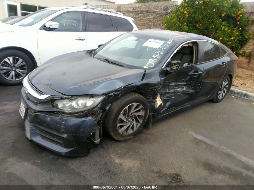 2018 HONDA CIVIC SEDAN EX - 2HGFC2F73JH504767