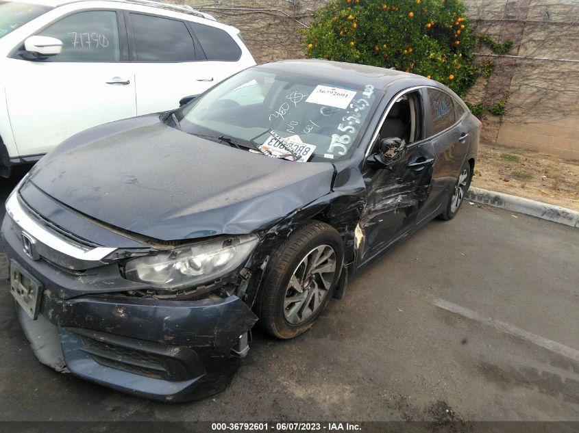 2018 HONDA CIVIC SEDAN EX - 2HGFC2F73JH504767