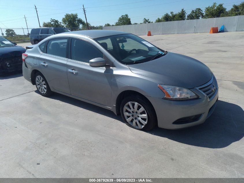 2013 NISSAN SENTRA S - 3N1AB7AP7DL756939