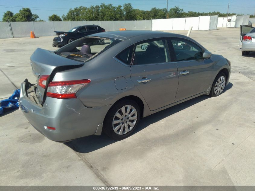 2013 NISSAN SENTRA S - 3N1AB7AP7DL756939