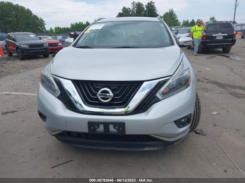 2018 NISSAN MURANO SV - 5N1AZ2MG6JN156198