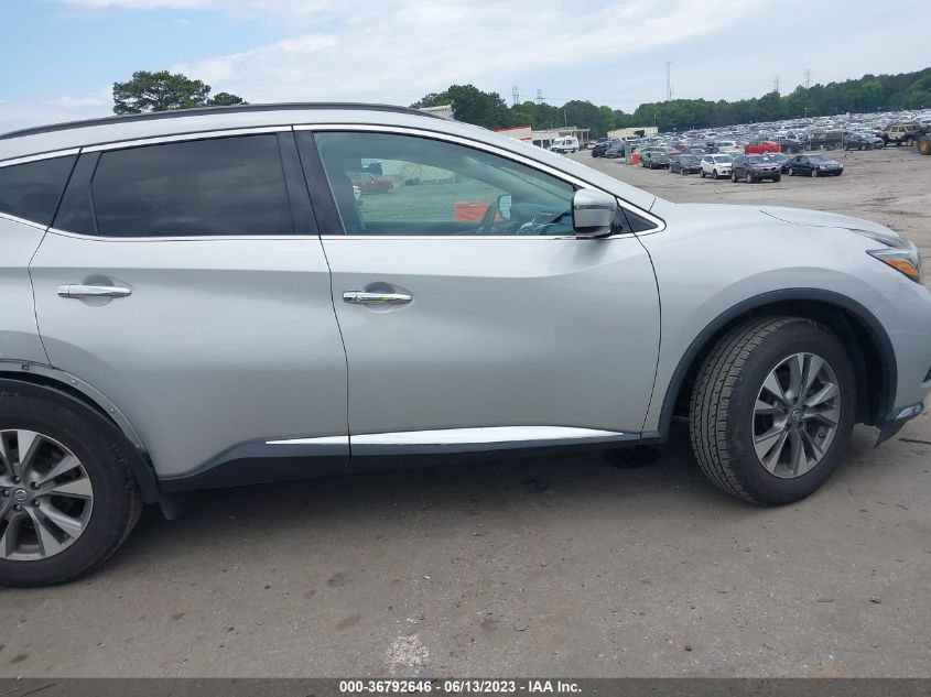 2018 NISSAN MURANO SV - 5N1AZ2MG6JN156198