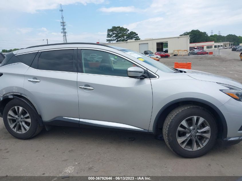 2018 NISSAN MURANO SV - 5N1AZ2MG6JN156198