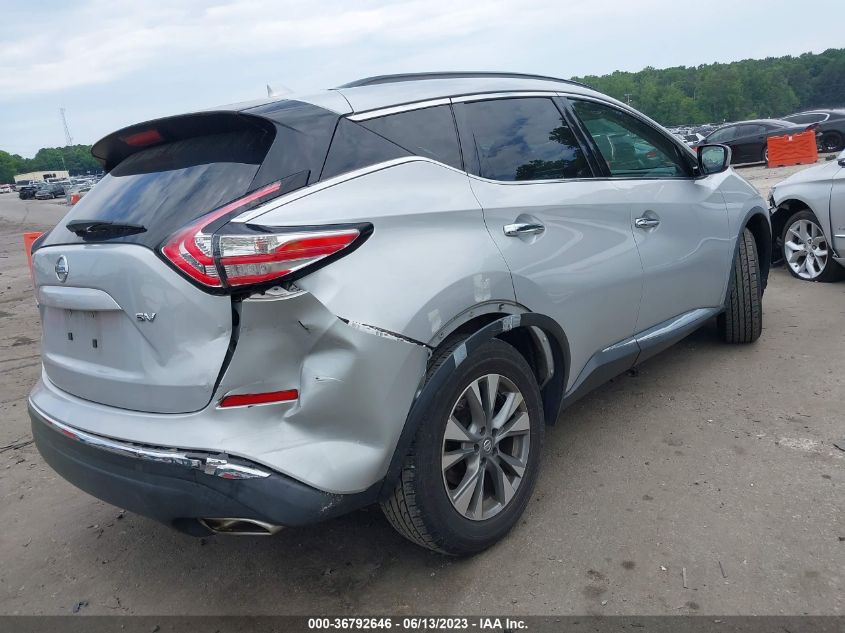 2018 NISSAN MURANO SV - 5N1AZ2MG6JN156198