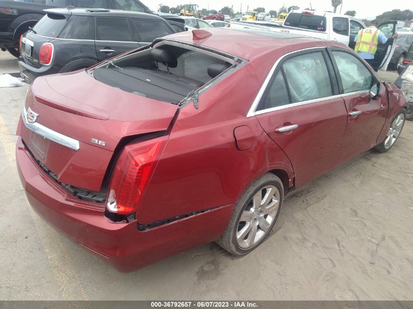 2016 CADILLAC CTS SEDAN LUXURY COLLECTION RWD - 1G6AR5SS3G0167620