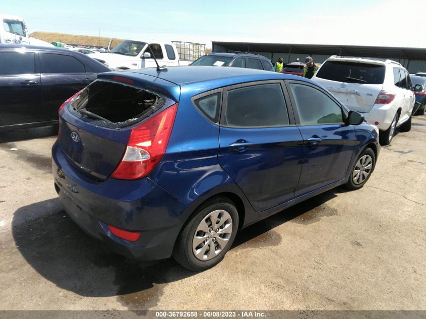 2017 HYUNDAI ACCENT SE - KMHCT5AE0HU336968