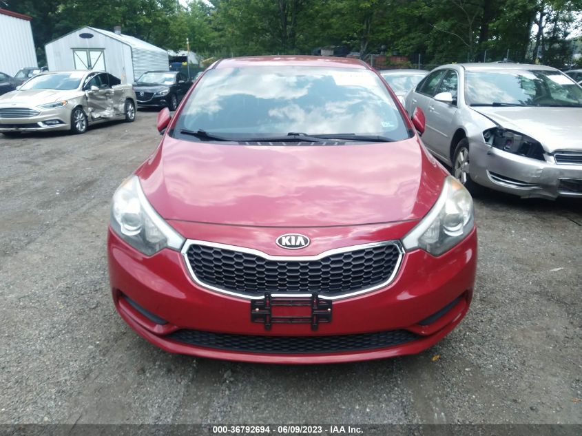 2014 KIA FORTE LX - KNAFX4A67E5056105