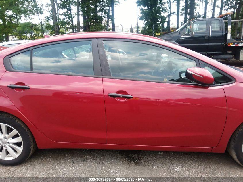 2014 KIA FORTE LX - KNAFX4A67E5056105