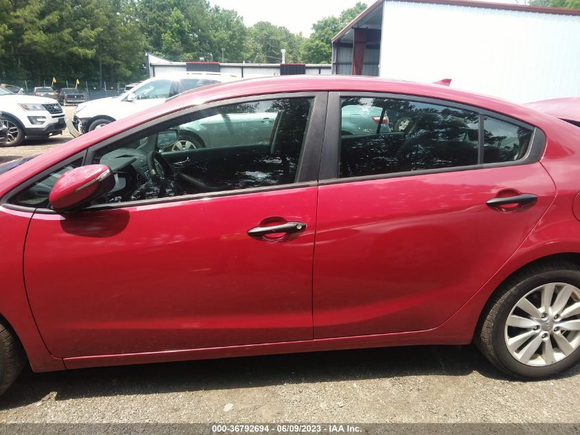 2014 KIA FORTE LX - KNAFX4A67E5056105
