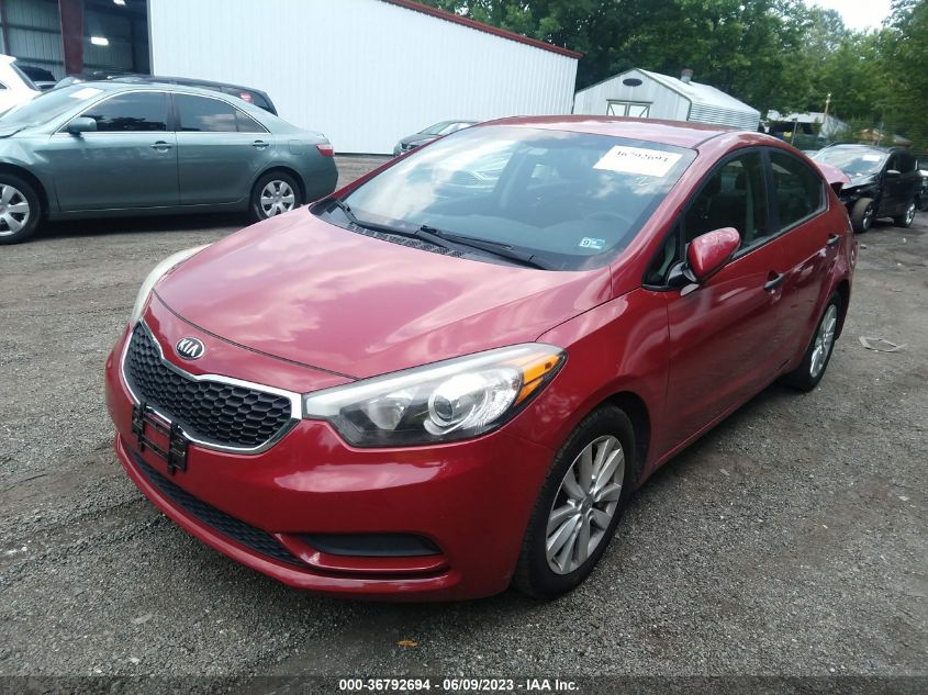 2014 KIA FORTE LX - KNAFX4A67E5056105