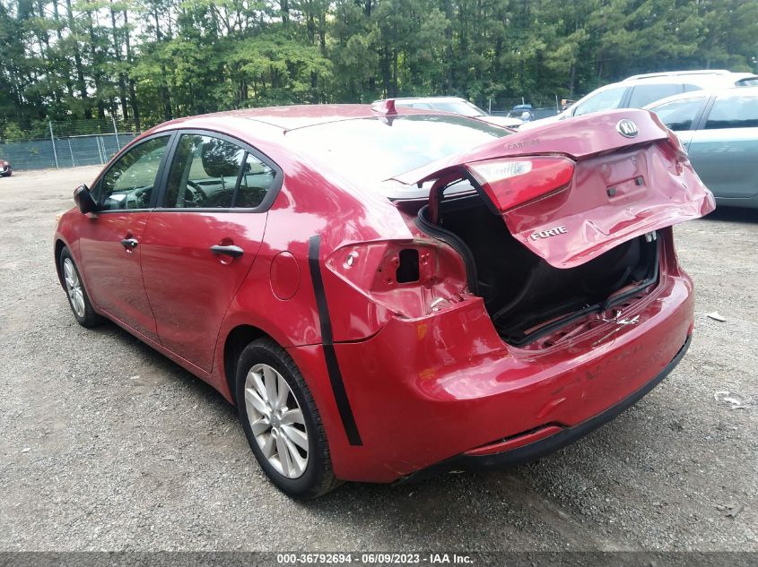 2014 KIA FORTE LX - KNAFX4A67E5056105