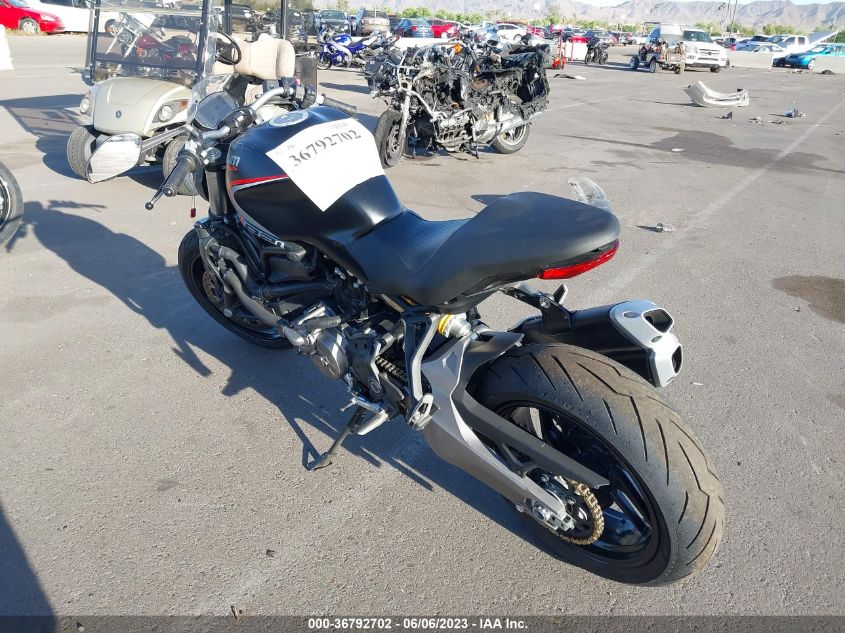 2020 DUCATI MONSTER 821 ZDMMACLSOLBOO6620