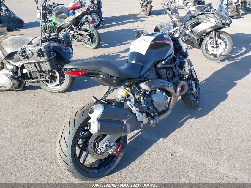 2020 DUCATI MONSTER 821 ZDMMACLSOLBOO6620