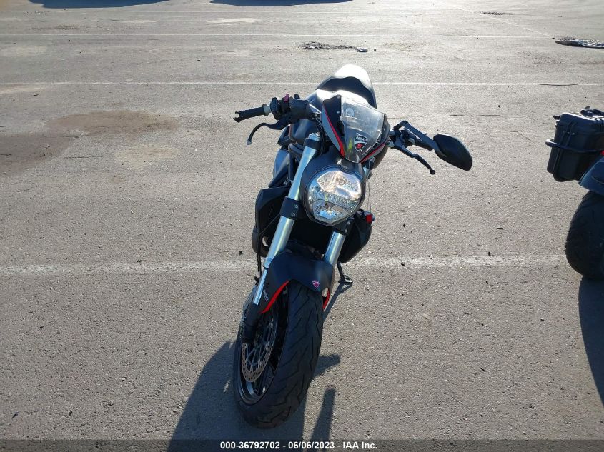 2020 DUCATI MONSTER 821 ZDMMACLSOLBOO6620