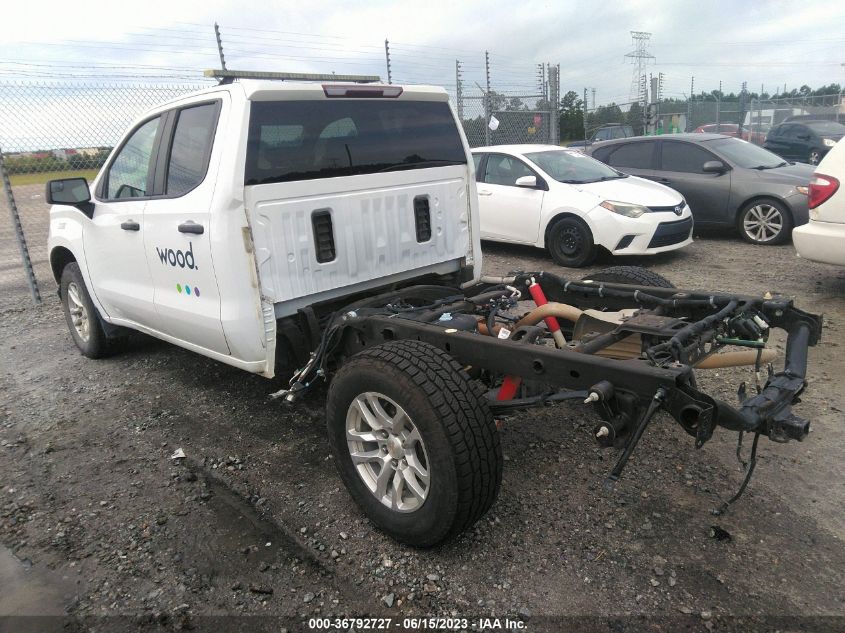 2021 CHEVROLET SILVERADO 1500 WORK TRUCK - 1GCRYAEF2MZ121455