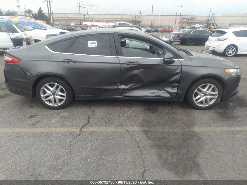 2016 FORD FUSION SE - 3FA6P0HDXGR342097