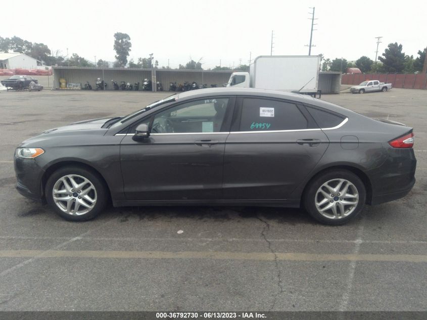 2016 FORD FUSION SE - 3FA6P0HDXGR342097