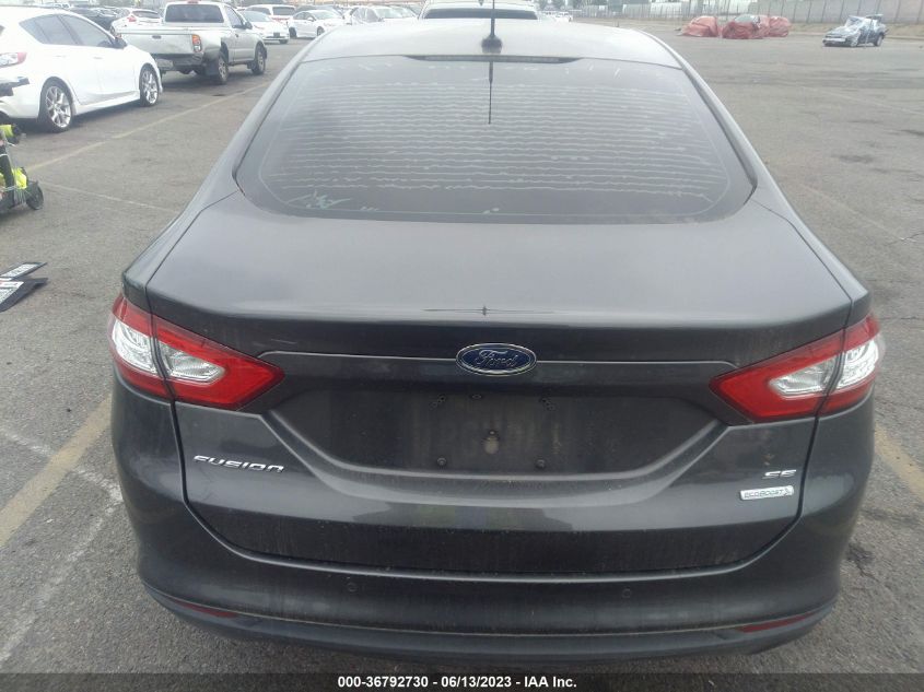 2016 FORD FUSION SE - 3FA6P0HDXGR342097