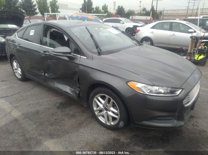 2016 FORD FUSION SE - 3FA6P0HDXGR342097