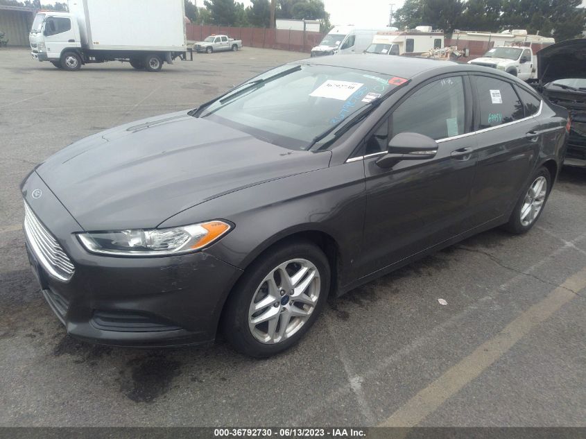 2016 FORD FUSION SE - 3FA6P0HDXGR342097