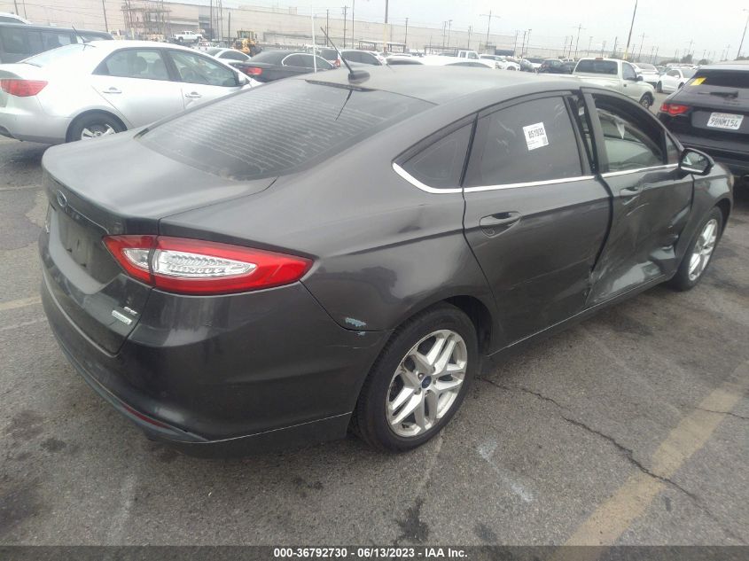 2016 FORD FUSION SE - 3FA6P0HDXGR342097