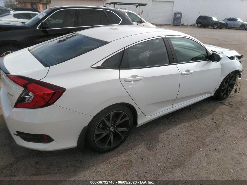 2HGFC2F82KH576232 Honda Civic Sedan SPORT 4