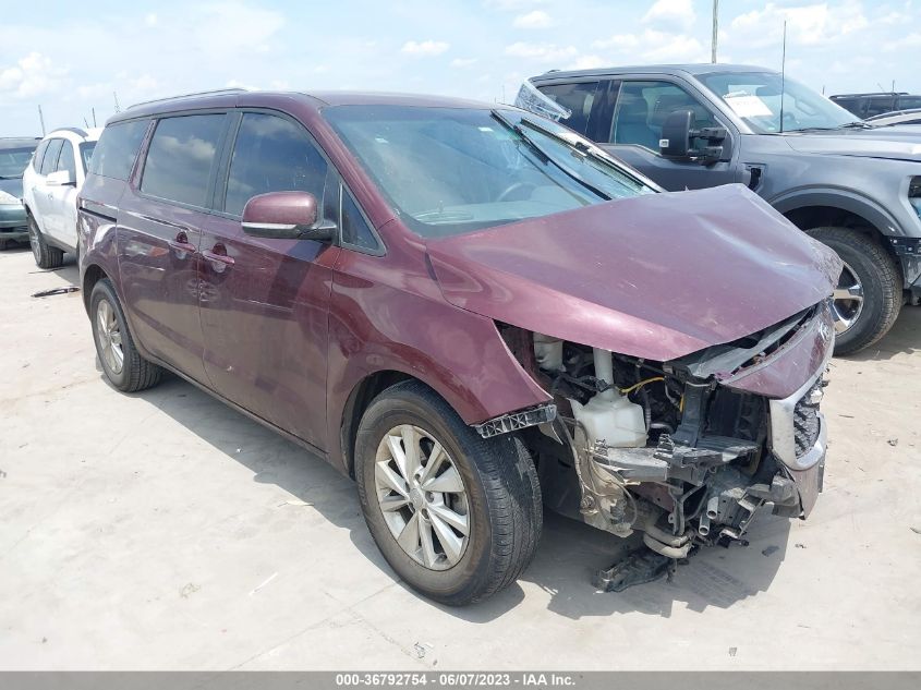 2016 KIA SEDONA LX - KNDMB5C15G6192830