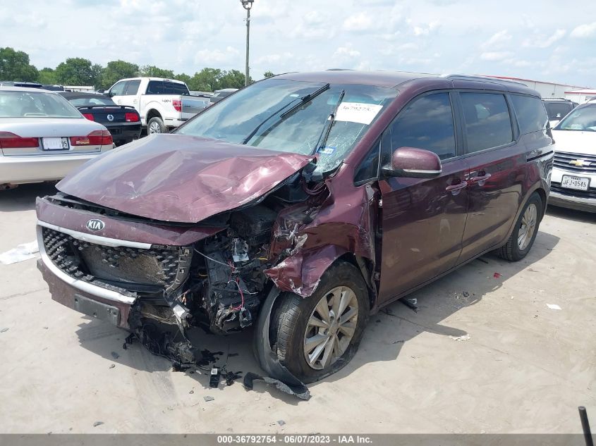 2016 KIA SEDONA LX - KNDMB5C15G6192830