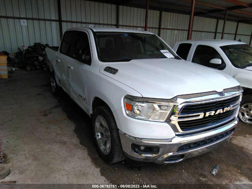 VIN 1C6RREFT2KN581932 RAM 1500 BIG HORN/LONE STAR 2019