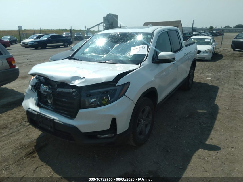 VIN 5FPYK3F76NB015573 2022 HONDA RIDGELINE RTL-E