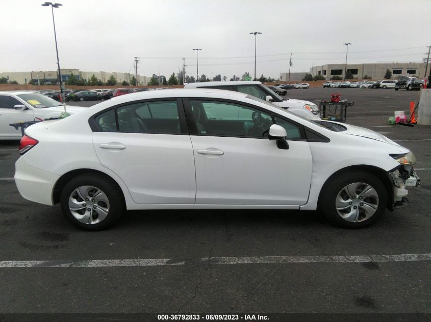 2013 HONDA CIVIC SDN LX - 19XFB2F56DE002741