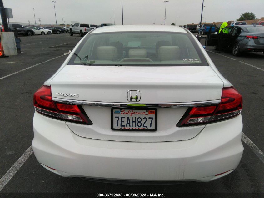2013 HONDA CIVIC SDN LX - 19XFB2F56DE002741