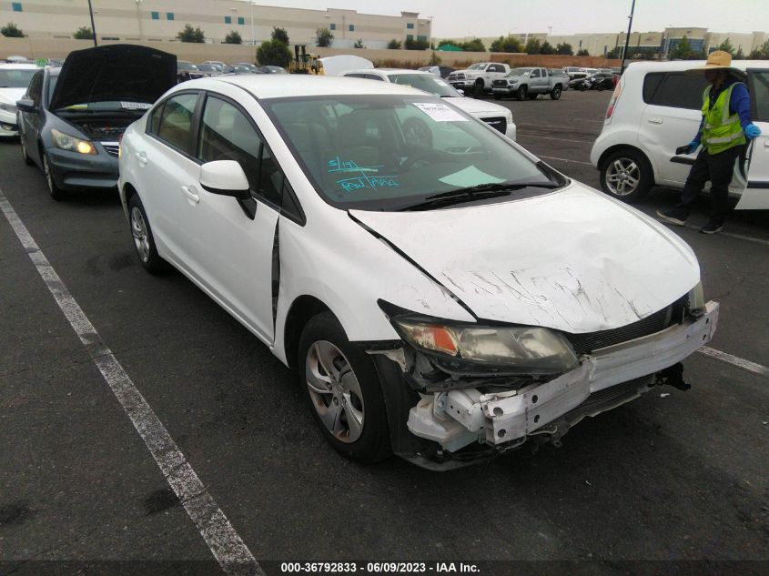 2013 HONDA CIVIC SDN LX - 19XFB2F56DE002741