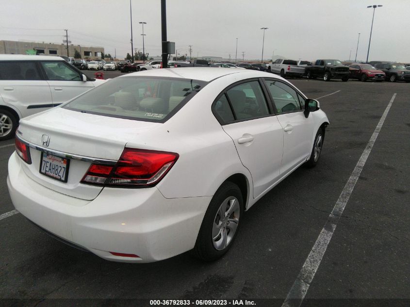 2013 HONDA CIVIC SDN LX - 19XFB2F56DE002741