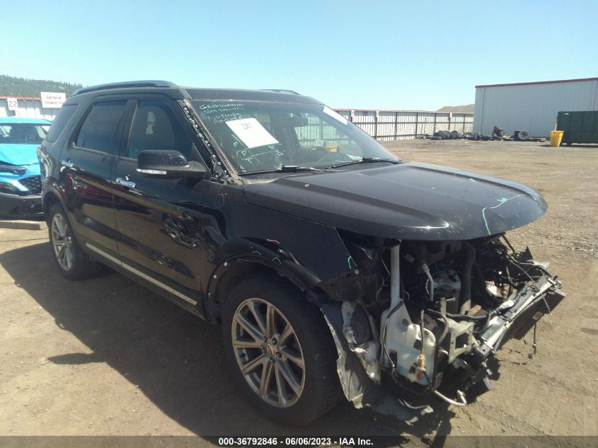 2016 FORD EXPLORER LIMITED - 1FM5K8F80GGA27112