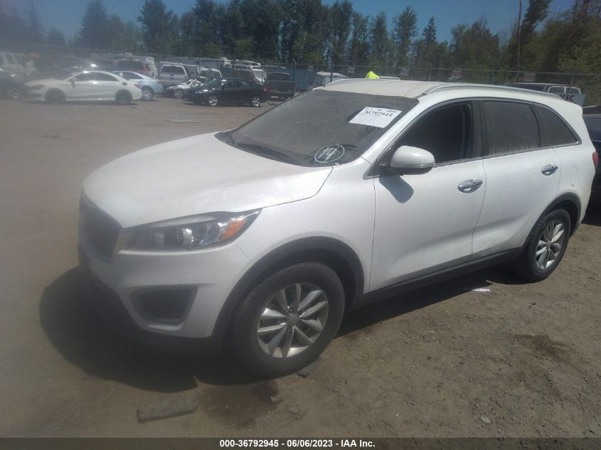 2016 KIA SORENTO LX - 5XYPG4A34GG109348