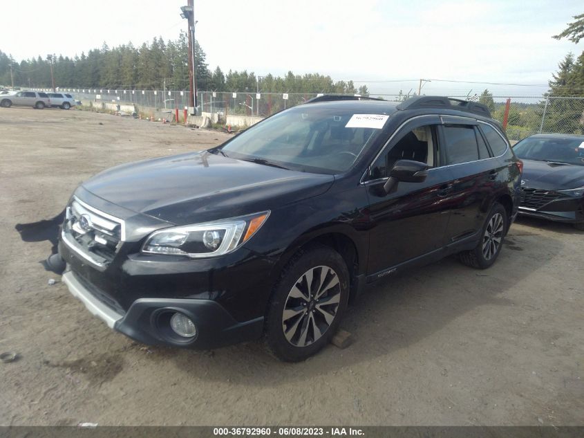 2016 SUBARU OUTBACK 3.6R LIMITED - 4S4BSENC1G3247471
