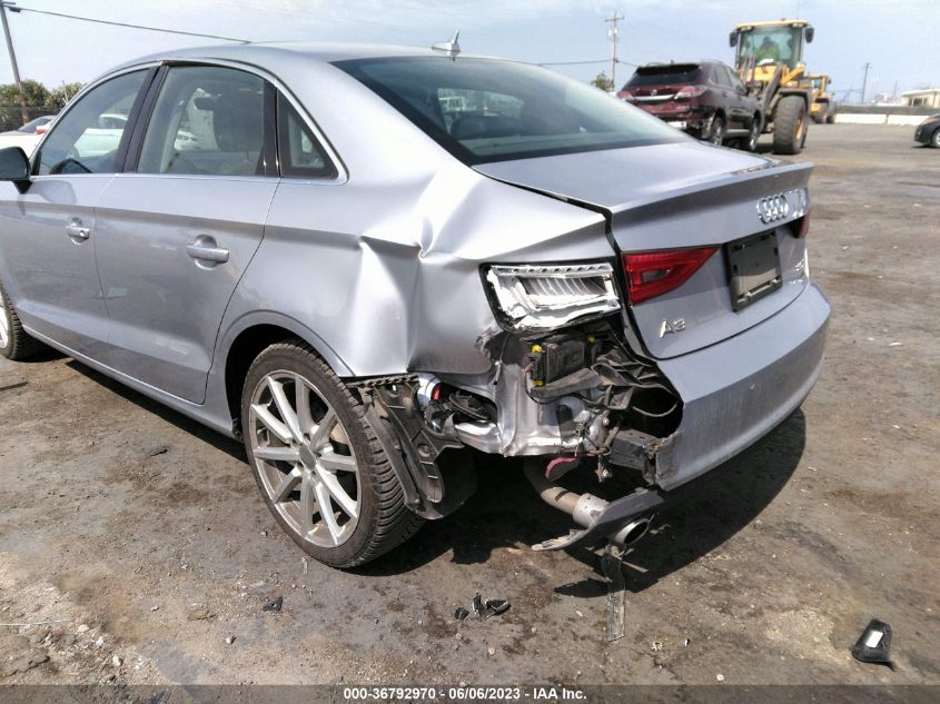2016 AUDI A3 2.0T PREMIUM PLUS - WAUE8GFF2G1056168