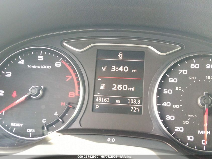2016 AUDI A3 2.0T PREMIUM PLUS - WAUE8GFF2G1056168