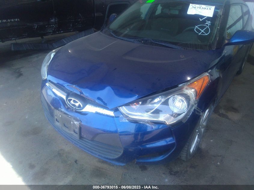 2016 HYUNDAI VELOSTER - KMHTC6AD1GU260866