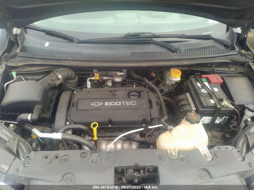 2013 CHEVROLET SONIC LT - 1G1JC5SG5D4186693